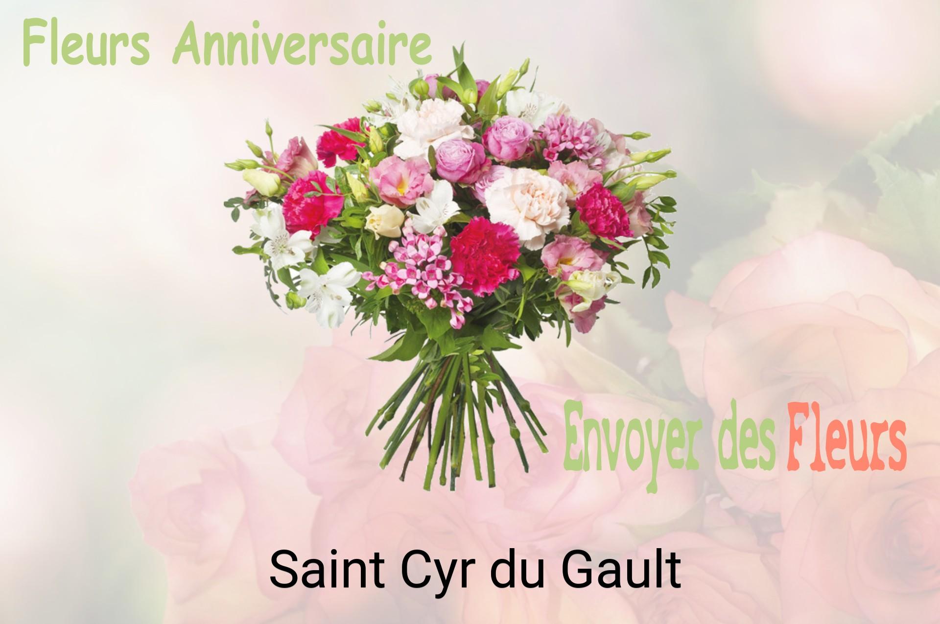 Bouquet de fleurs d’anniversaire livré à Saint-Cyr-du-Gault