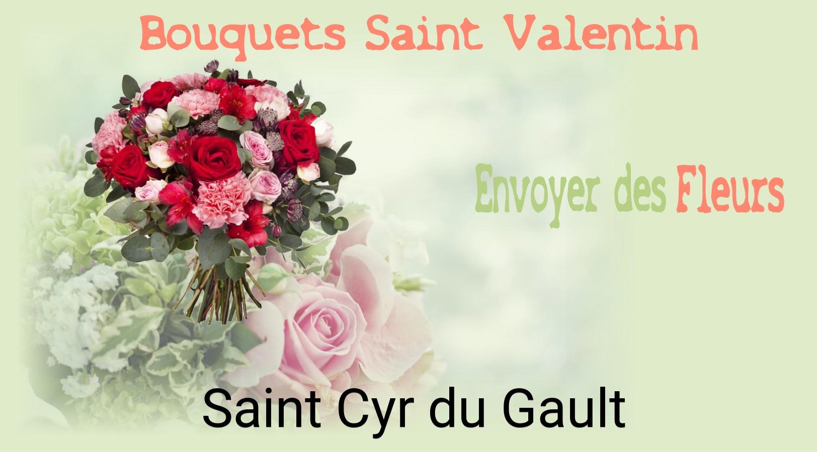 Roses de Saint-Valentin livrées à Saint-Cyr-du-Gault